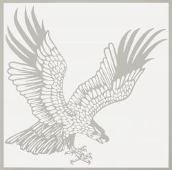 Изображение продукта Petracer's Ceramics Gran Gala falcone in volo bianco