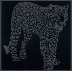 Petracer's Ceramics Gran Gala leopardo a caccia nero - 1
