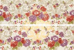 Изображение продукта Petracer's Ceramics Primavera Romana fioritura su bianco oro