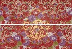 Изображение продукта Petracer's Ceramics Primavera Romana fioritura su rosso oro