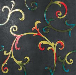 Petracer's Ceramics Rinascimento Decorata ebano smalto colorato - 1