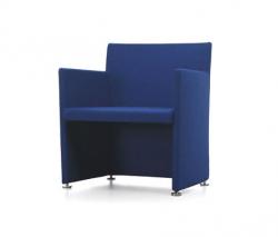 Изображение продукта Cappellini Supersoft кресло с подлокотниками*
