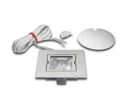 Изображение продукта Hera ARF-Q78 / ARF-QB - Square recessed halogen luminaire to ﬁt 78mm cut-out