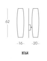 Dix Heures Dix Colonne H164 настенный светильник - 2