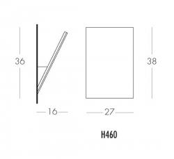 Dix Heures Dix Mon beau miroir H460 настенный светильник - 3