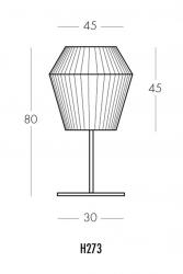 Dix Heures Dix Ruban H273 настольный светильник - 3