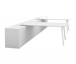 viccarbe Maarten table 180x120cm leaned - 1
