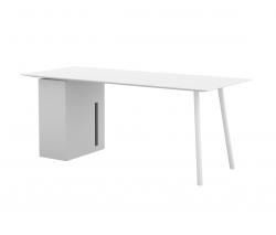 viccarbe Maarten table 180x80cm with storage unit - 1