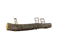 Droog Tree-trunk bench - 1
