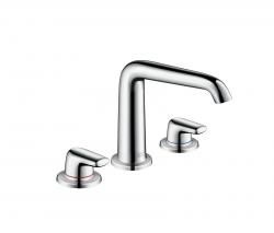 Изображение продукта Hansgrohe Axor Bouroullec 3-Hole Basin Mixer 155 with lever handles without pull rod DN15