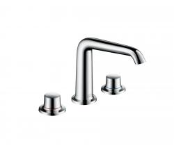 Изображение продукта Hansgrohe Axor Bouroullec 3-Hole Basin Mixer 155 without pull rod DN15
