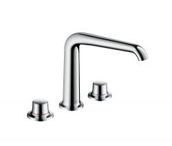 Изображение продукта Hansgrohe Axor Bouroullec 3-Hole Basin Mixer 195 without pull rod DN15