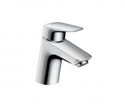 Изображение продукта Hansgrohe Logis однорычажный смеситель для раковины 70 with push-open waste set for vented hot water cylinders