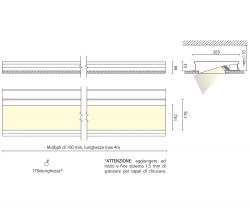 Aqlus Chrome Soft recessed system - 2
