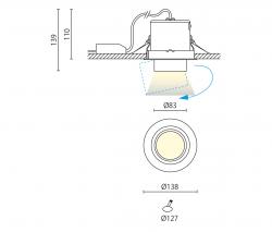 Aqlus Danny recessed - 2