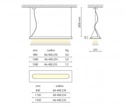 Aqlus Level Classic direct подвесной светильник - 2