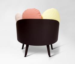 Petite Friture Nubilo Multicolors кресло с подлокотниками - 4
