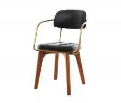 Stellar Works Utility кресло с подлокотниками and half-с обивкойd back - 2