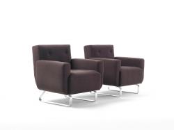 Изображение продукта Giulio Marelli Bay кресло с подлокотниками