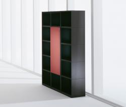 Hund Büromöbel MQ shelving unit with integrated cabinet element - 1