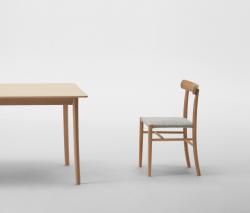 MARUNI Lightwood armless chair - 8