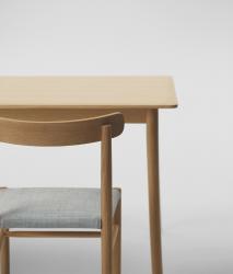 MARUNI Lightwood armless chair - 9