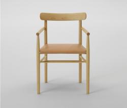 MARUNI Lightwood Arm chair (Cushioned seat) - 3