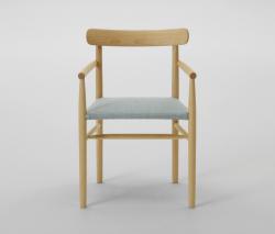 MARUNI Lightwood Arm chair (Cushioned seat) - 1