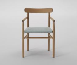 MARUNI Lightwood Arm chair (Cushioned seat) - 2