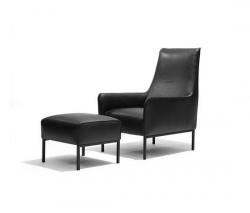 Изображение продукта Linteloo Romeo and Giulia кресло с подлокотниками/подставка для ног