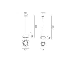 LUCENTE Amak настенный светильник - 2