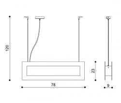 La Reference Square подвесной светильник - 2