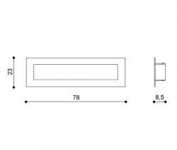 La Reference Square настенный светильник - 2