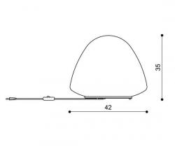 La Reference Fragola настольный светильник - 2