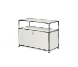 Изображение продукта USM Haller Media 1 тумбочка белая RAL 9010