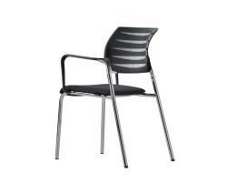 Изображение продукта Dauphin X-Code Four-legged стул с подлокотниками 080